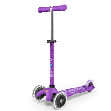 Mini Micro DELUXE LED Scooter: Purple £77.95